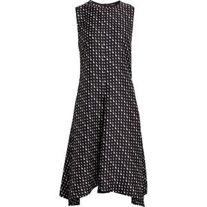 BNW Theory Black Nophelia Triangle Print Silk Dres